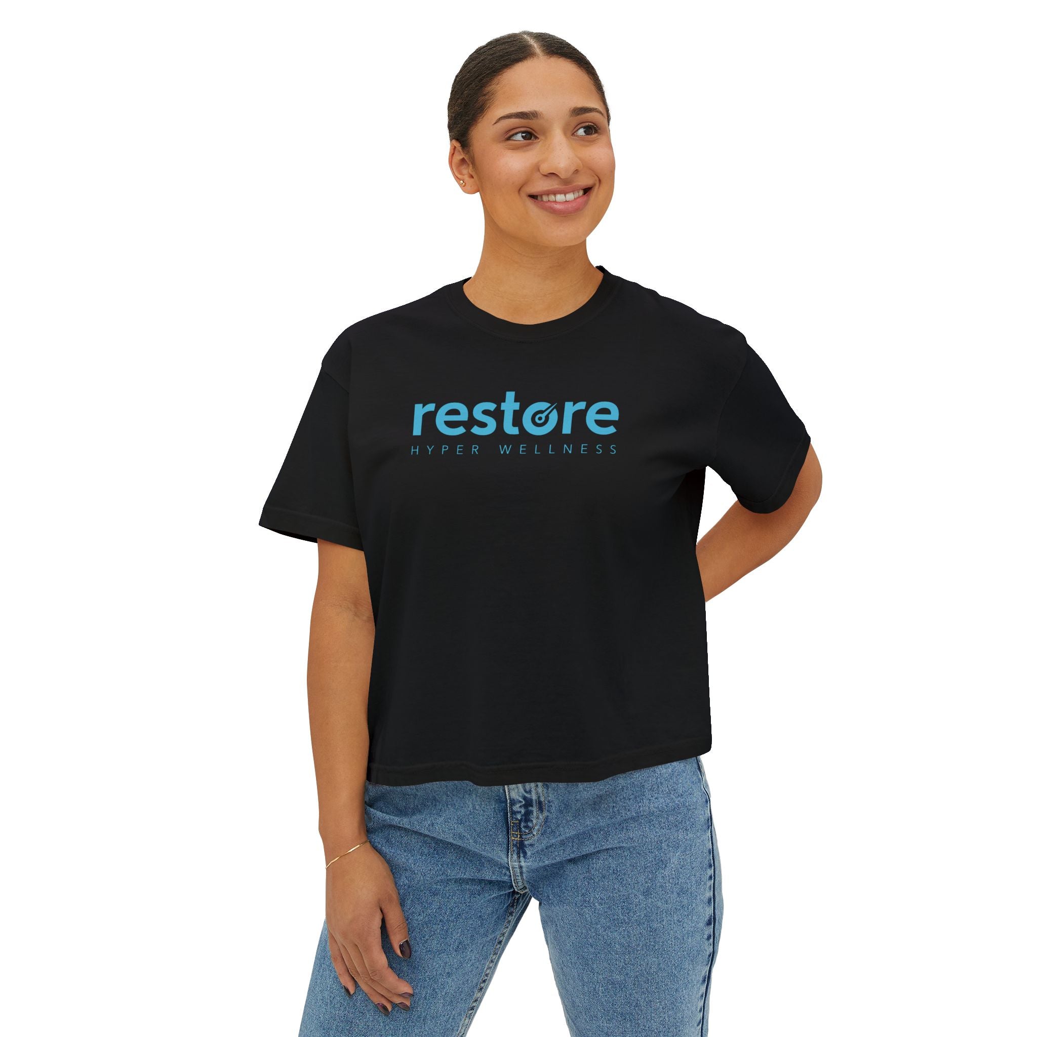 Restore Hyper Wellness Crop Tee