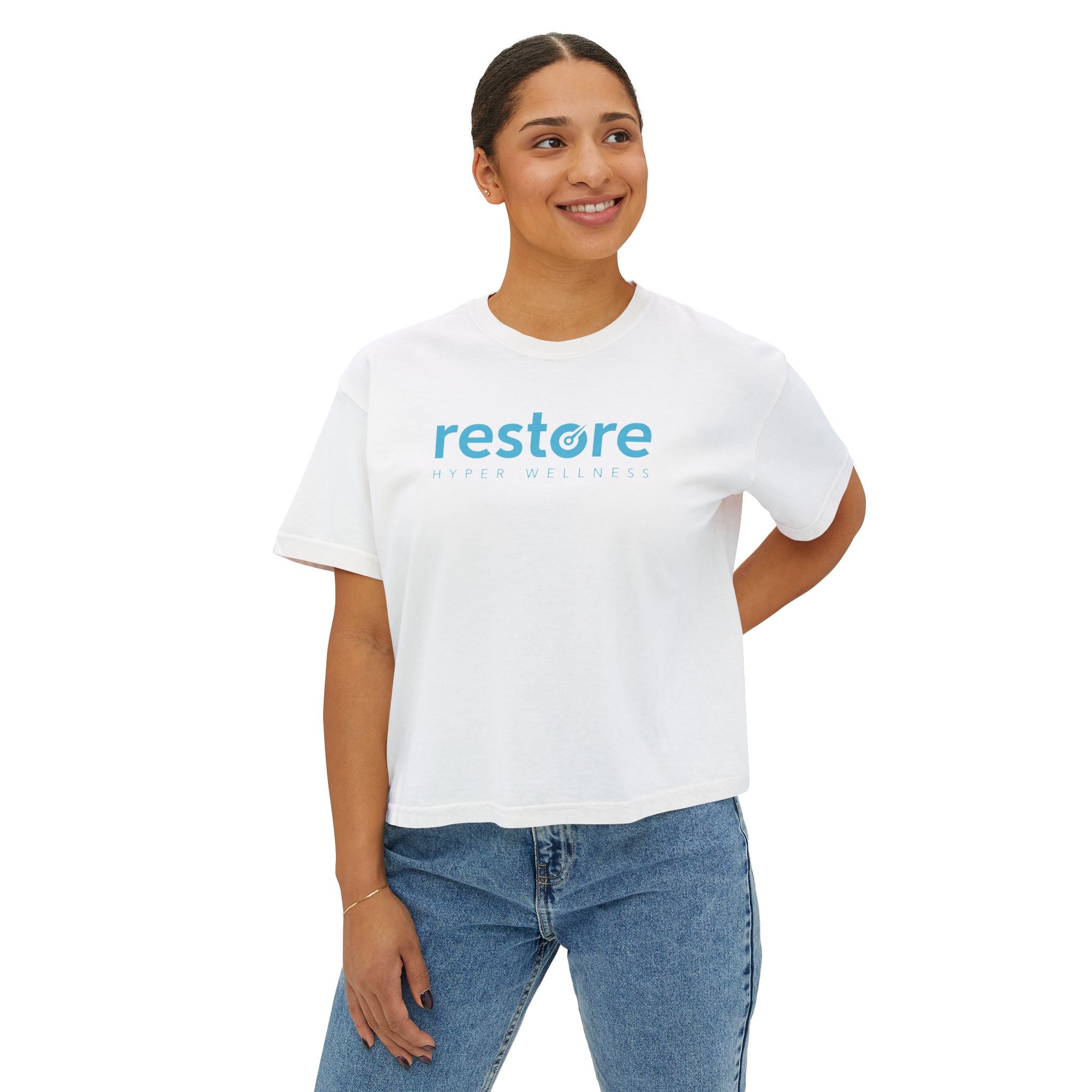 Restore Hyper Wellness Crop Tee
