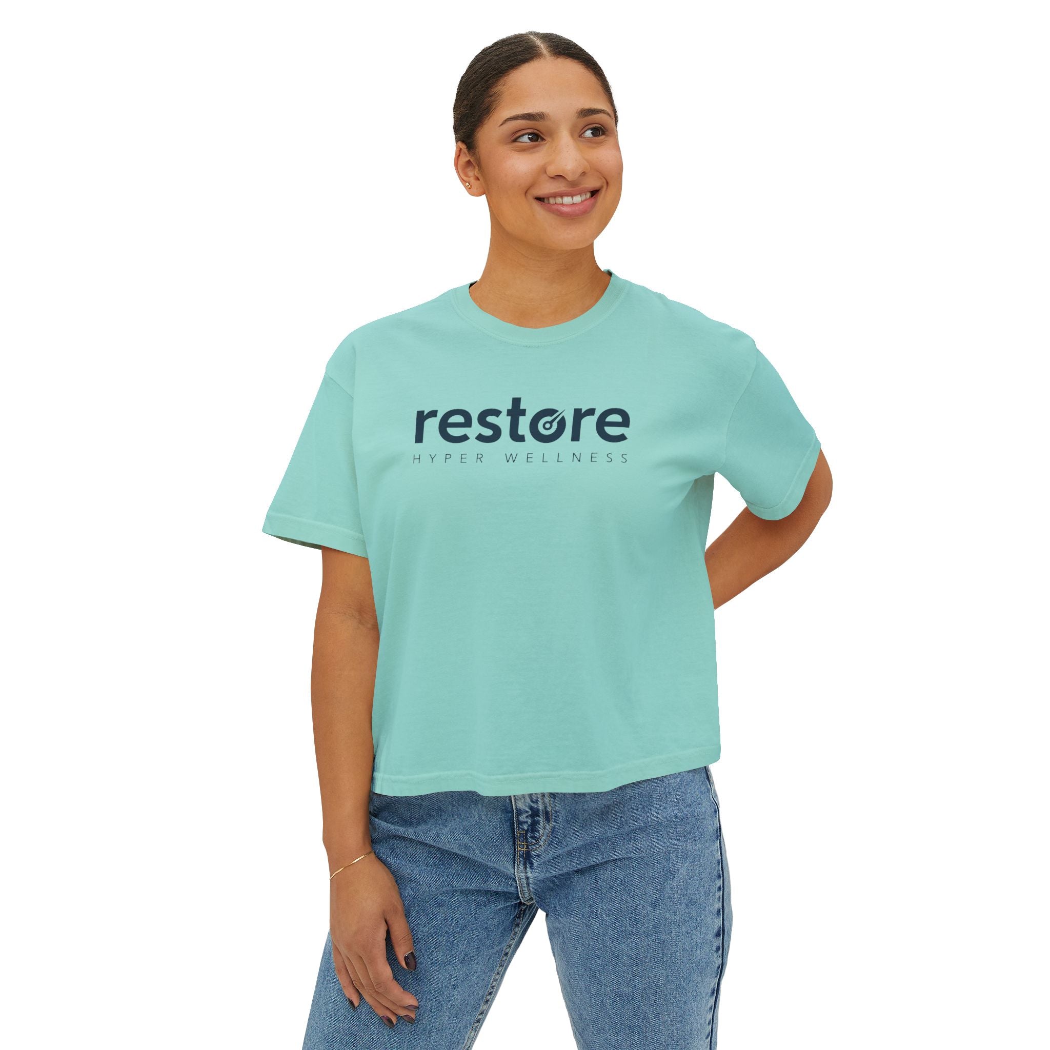 Restore Hyper Wellness Crop Tee