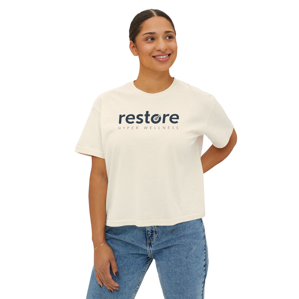 Restore Hyper Wellness Crop Tee