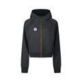 The Dial Cropped Zip-Through Hoodie
