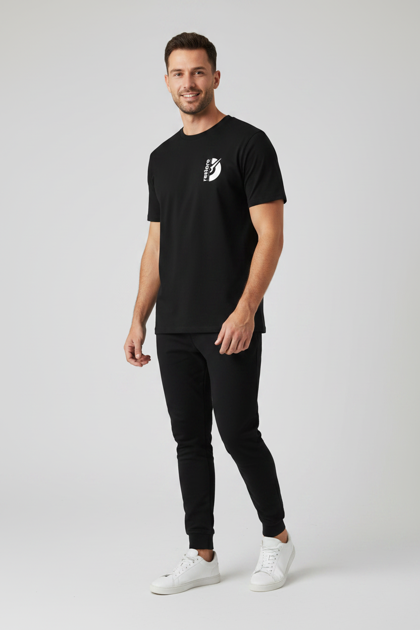Get Lit Black Tee - Front