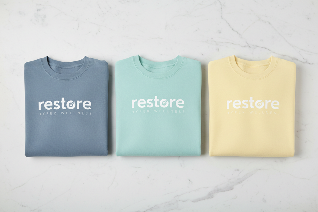 Sweatshirts Side by Side Folded